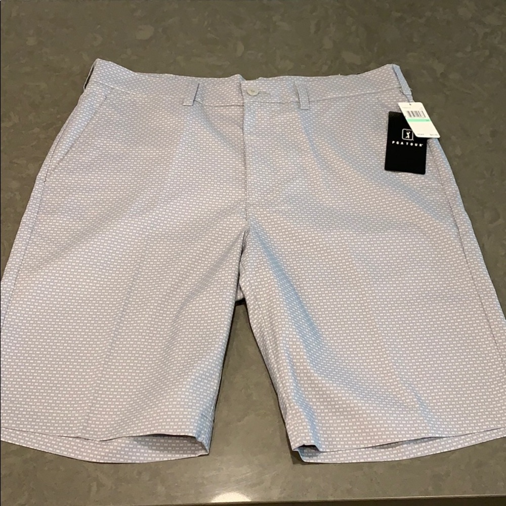 PGA Tour Performance Flat Front Golf Shorts *NWT*